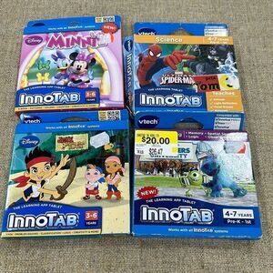 Lot of 4 brand new Vtech Innotab
